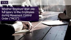 Employment Law MCO Unpiad Leave