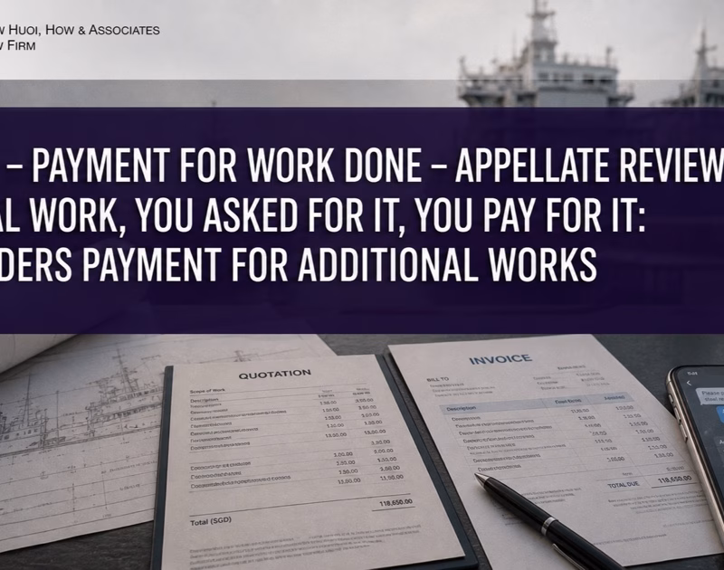 Vessel-repair plans, invoices and a smartphone on a maritime contractor's desk, illustrating payment for requested additional works.